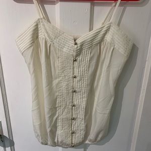 BR Factory tuxedo blouse